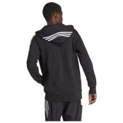 ADIDAS 3-Stripes FT Full Zip Hoody - Sweat à Capuche -Rip Curl || Roxy || Seafolly Soldes Boutique adidas 3 stripes ft full zip hoody sweat a capuche detail 8