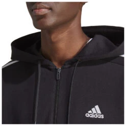 ADIDAS 3-Stripes FT Full Zip Hoody - Sweat à Capuche -Rip Curl || Roxy || Seafolly Soldes Boutique adidas 3 stripes ft full zip hoody sweat a capuche detail 9