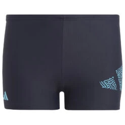 ADIDAS Kid's 3 Bar Log Boxer - Short De Bain -Rip Curl || Roxy || Seafolly Soldes Boutique adidas kids 3 bar log boxer short de bain 1