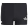 ADIDAS Kid's 3 Bar Log Boxer - Short De Bain