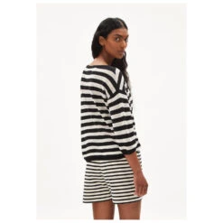 Armedangels Women's Rathaa Striped - Pull -Rip Curl || Roxy || Seafolly Soldes Boutique armedangels womens rathaa striped pull detail 3