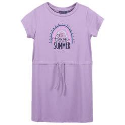 Color Kids Kid's Dress With Print S/S - Robe -Rip Curl || Roxy || Seafolly Soldes Boutique color kids kids dress with print s s robe 1