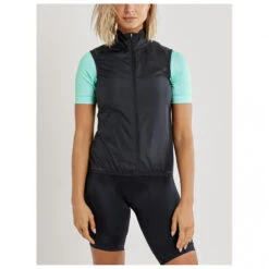 Craft Women's Essence Light Wind Vest - Gilet Coupe-vent -Rip Curl || Roxy || Seafolly Soldes Boutique craft womens essence light wind vest gilet coupe vent detail 2