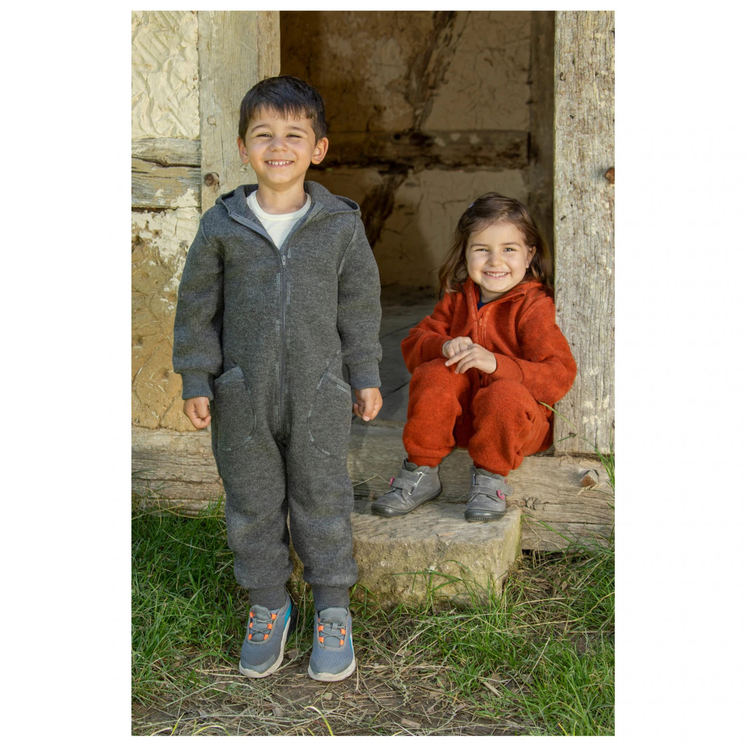 Engel Baby-Overall Mit Kapuze Und Reißverschluss - Combinaison 2 Engel Baby-Overall Mit Kapuze Und Reißverschluss - Combinaison – Image 2