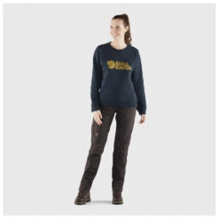 FJÄLLRÄVEN Women's Fjällräven Logo Sweater - Pull -Rip Curl || Roxy || Seafolly Soldes Boutique fjaellraeven womens fjaellraeven logo sweater pull detail 3