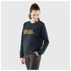 FJÄLLRÄVEN Women's Fjällräven Logo Sweater - Pull -Rip Curl || Roxy || Seafolly Soldes Boutique fjaellraeven womens fjaellraeven logo sweater pull detail 4