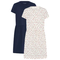 Minymo Girl's Dress S/S (2-Pack) - Robe -Rip Curl || Roxy || Seafolly Soldes Boutique minymo girls dress s s 2 pack robe