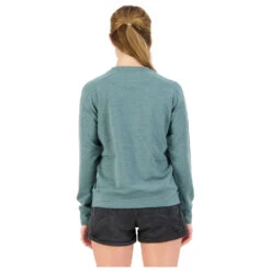 Mons Royale Women's Covert Lite Crew - Pull En Laine Mérinos -Rip Curl || Roxy || Seafolly Soldes Boutique mons royale womens covert lite crew pull en laine merinos detail 4