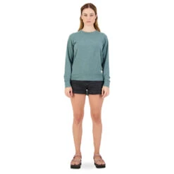Mons Royale Women's Covert Lite Crew - Pull En Laine Mérinos -Rip Curl || Roxy || Seafolly Soldes Boutique mons royale womens covert lite crew pull en laine merinos detail 5