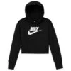 Nike Girl's Sportswear Club Cropped - Sweat à Capuche
