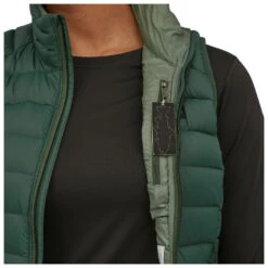 Patagonia Women's Down Sweater Vest - Doudoune Sans Manches -Rip Curl || Roxy || Seafolly Soldes Boutique patagonia womens down sweater vest doudoune sans manches detail 5