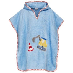 Playshoes Kid's Frottee-Poncho Bagger - Poncho Surf