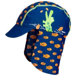 Playshoes Kid's UV-Schutz Mütze Krokodil - Casquette
