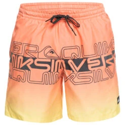 Quiksilver Everyday Wordblock Volley 17 - Short De Bain -Rip Curl || Roxy || Seafolly Soldes Boutique quiksilver everyday wordblock volley 17 short de bain