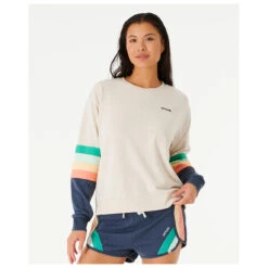 Rip Curl Women's Surfbreak Crew - Pull -Rip Curl || Roxy || Seafolly Soldes Boutique rip curl womens surfbreak crew pull detail 2